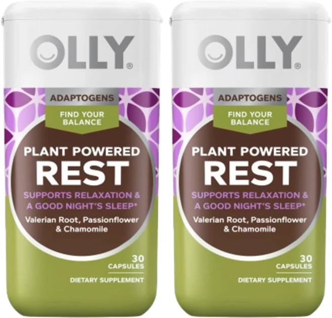 OLLY 올리 플랜드 파워드 레스트, 2개, 30정 - 쿠팡
