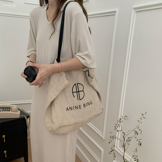 FW美衣 坑條紋冰絲涼感連身短袖長裙洋裝, 莫蘭迪杏