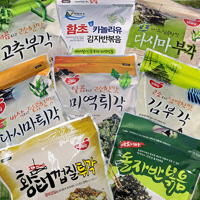 [미래웰푸드] 남광식품 자반 부각 튀각 반찬 모음 / 대용량 건어물모음 /주전부리 밥도둑, 250g, 1개