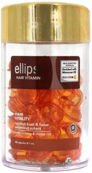 엘립스 헤어에센스 비타민 오일 바이탈리티 위드 진생 앤 허니, 1개, 50ml