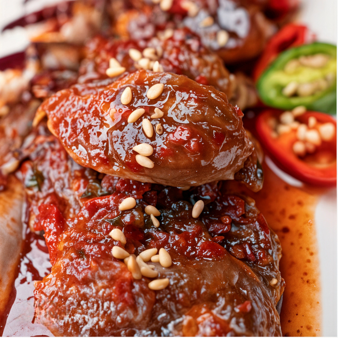 남경식품 한입 양념꽃게장 (냉동), 1개, 1kg