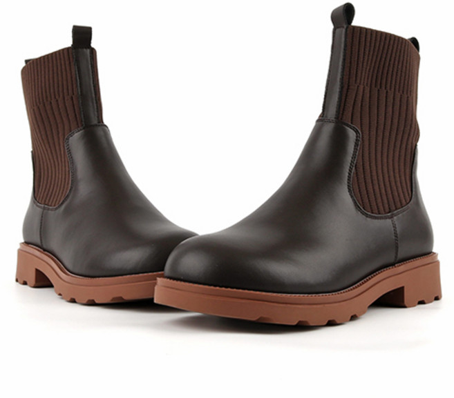 슈디 여성용 소가죽 첼시부츠