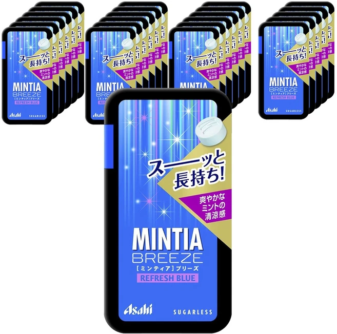 Asahi 민티아 브리즈 리프레시 블루 30개입, 24개 - 쿠팡