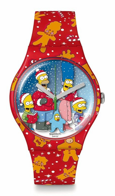 견본 손목시계 WONDROUS WINTER WONDERLAND 완다아스 윈터 원더랜드 New Gent 뉴 젠트 SUOZ361