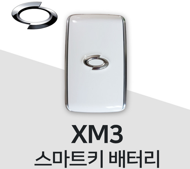 XM3 스마트키 건전지 차키 배터리 밧데리 약, 3개, 1개입