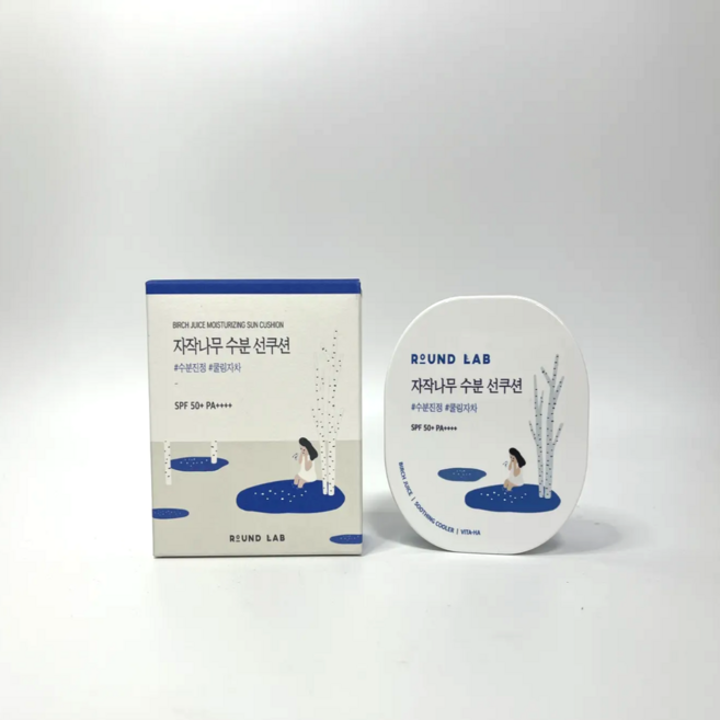 라운드랩 자작나무 수분 선쿠션 15g, 1개