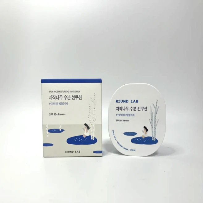 라운드랩 자작나무 수분 선쿠션 15g, 1개 - 쿠팡