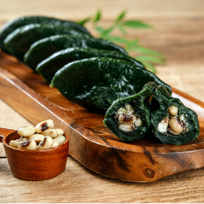 청암뜰 찐 모시송편 통동부콩 20개 (신동진쌀 햇모시 사용), 모시송편 통동부 1박스 (50g x 20개), 50g