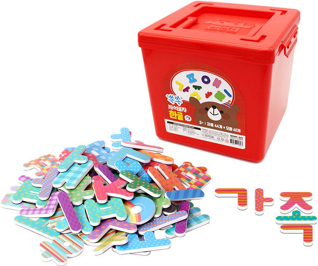 마그피아 아리아띠 쏙쏙 자석글자 한글, 1개