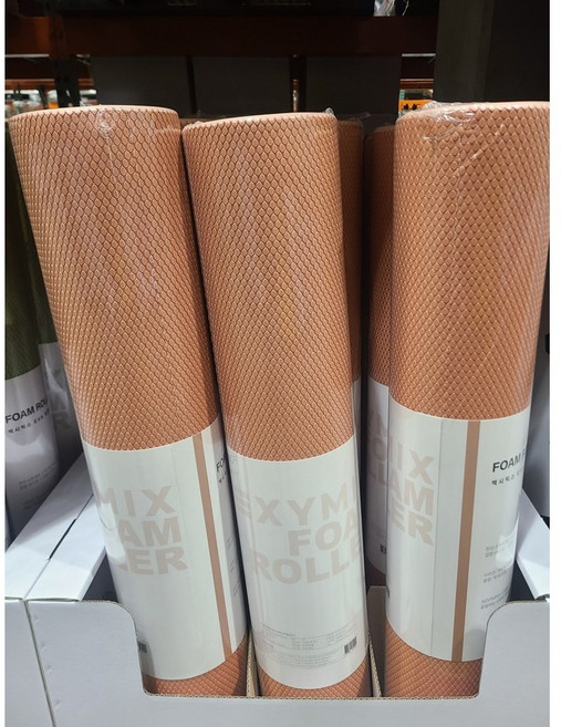 코스트코 xexymix 젝시믹스 eva 경량 폼롤러 90cm 스트레칭 롤러, 그린