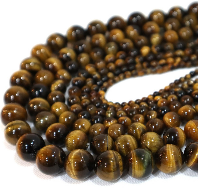 선우몰 호안석 원석재료 DIY제작 팔찌만들기 타이거아이 천연석 비즈 악세사리 부자재, 12mm, 1개