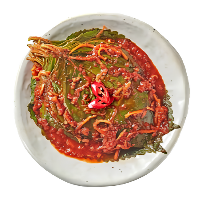 [남도의 감칠맛] 국산 전라도 깻잎김치 생깻잎, 1개, 500g