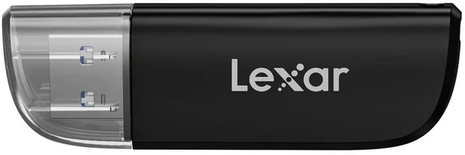 렉사 RW300 USB 3.2 고속 카드 리더기 2-in-1 SD/마이크로SD 리더기 (카메라 휴대폰 컴퓨터 블랙박스 드론, 01 검정색