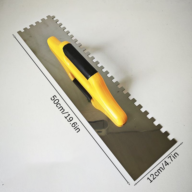 tinduo 미장 다리미 미장 칼 타일 다리미 미장 수공구 시멘트 도구 스테인리스 스틸 퍼티 칼, 1개