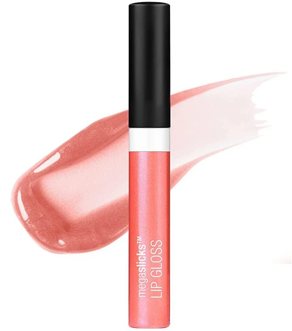 Wet n wild MegaSlicks 립글로스 울트라 글로시 비타민 E 농축 울트라 글로스 하이 샤인 보습 크루얼티 프리 및 비건 - 크리스탈 클리어(카드), 딸기 아이스 - 쿠팡