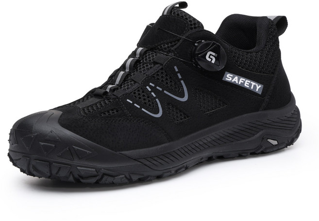 YUNTONG 여름 안전화 통기성 안전화 남자 경량 안전화 매쉬 안전화 5052F