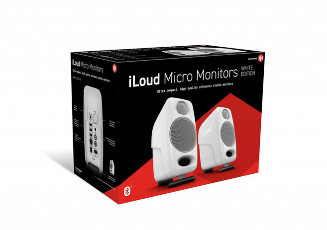 IK Multimedia iLOUD Micro Monitors 白色藍芽監聽喇叭，專業音質，540天保固