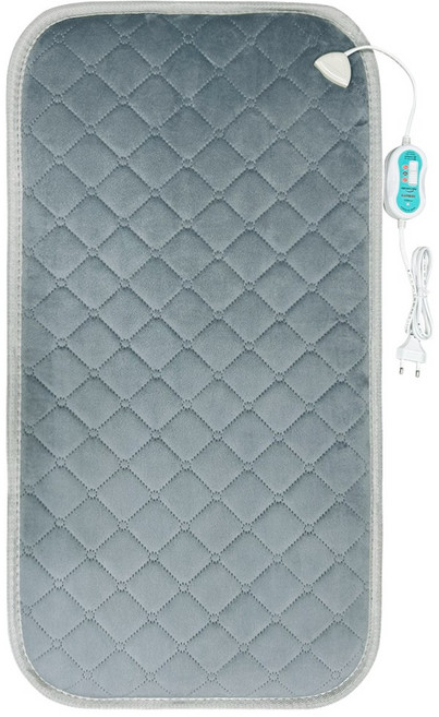 2인용 전기방석 온열방석 쇼파매트 쇼파전기방석 사무실전기방석 극세사전기방석, 85X45cm, 벨로아그레이