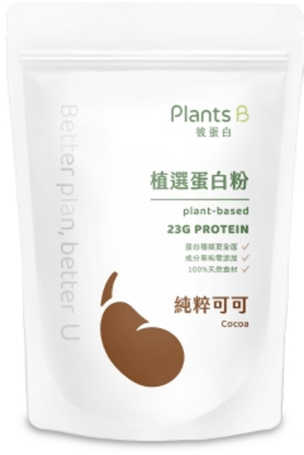 PlantsB 植選蛋白粉 植物蛋白 健身補給, 1包, 500g
