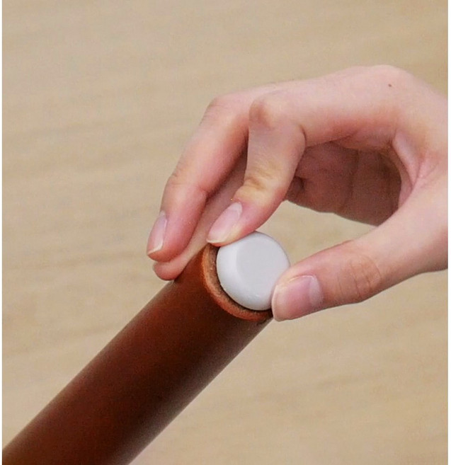 모오아 스르륵 흰색 가구패드 의자소음방지 층간소음, 16개입