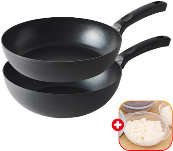 락앤락 하드앤라이트IH 인덕션 후라이팬+웍+가쯔세트 계란프라이펜/궁중팬/튀김냄비 티타늄코팅 볶음/파스타/스테이크, 팬28cm+웍28cm+가쯔, 1개