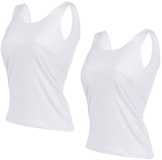 필굿웨어 여아용 인견 브라 런닝 CLG2S621 2p