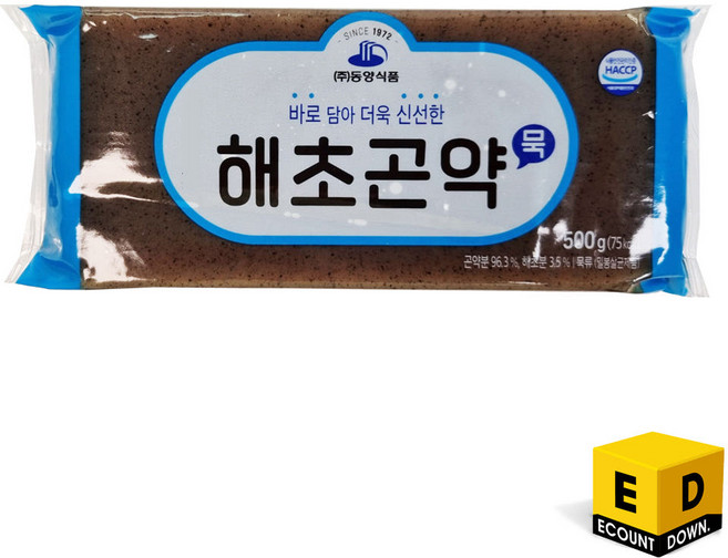 동양식품 해초묵곤약 500g, 2개