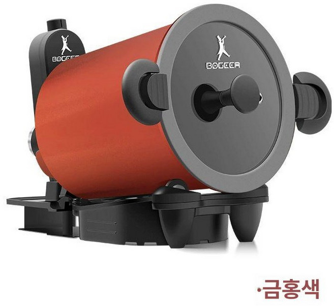 자동회전구이 삼겹살 굽는기계 통돌이 바베큐 오븐 불판, 1세대 레드 2-4인용 가정용 가스