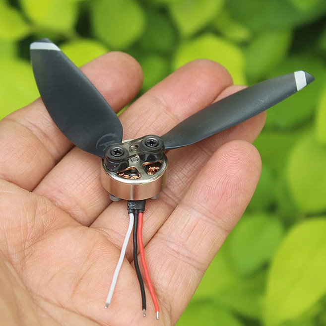 RC 드론 FPV 쿼드콥터 항공기 엔진용 고속 프로펠러 브러시리스 모터 2500KV 18MM 2S 3S, Model A, 0, 1개
