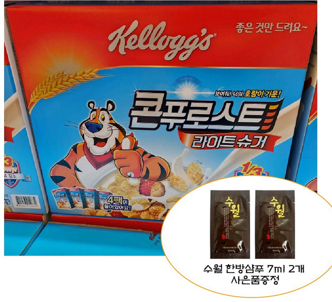 코스트코 겔로그 콘푸로스트 라이트슈거 2.12kg 사은품증정, 1개