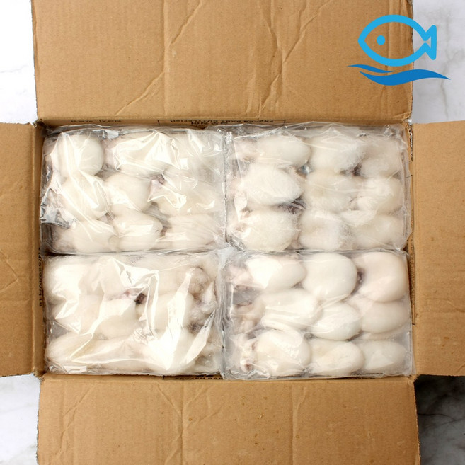 바다더해 도매 미니갑오징어 9미 1박스 (180gx12) 베이비이까 냉동 손질 갑오징어 갑베, 2.16kg(9미)