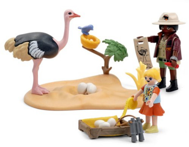 테온셀 PLAYMOBIL 타조 둥지(71296), 1개
