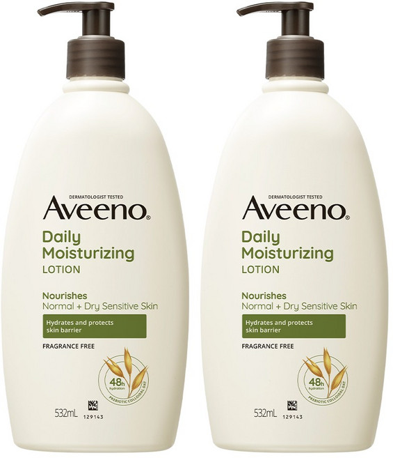 아비노 데일리 모이스춰라이징 바디로션, 532ml, 2개