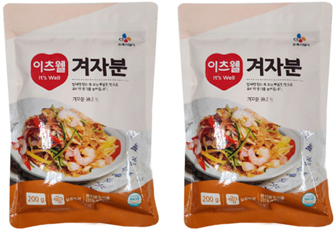 이츠웰 겨자분, 2개, 200g