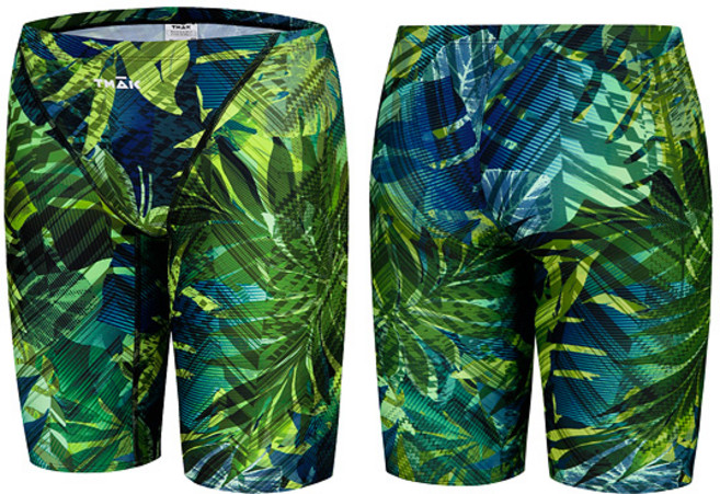 티막수영복[NC 강서점 직접출고] 남성 탄탄이 리프 5부 실내수영복