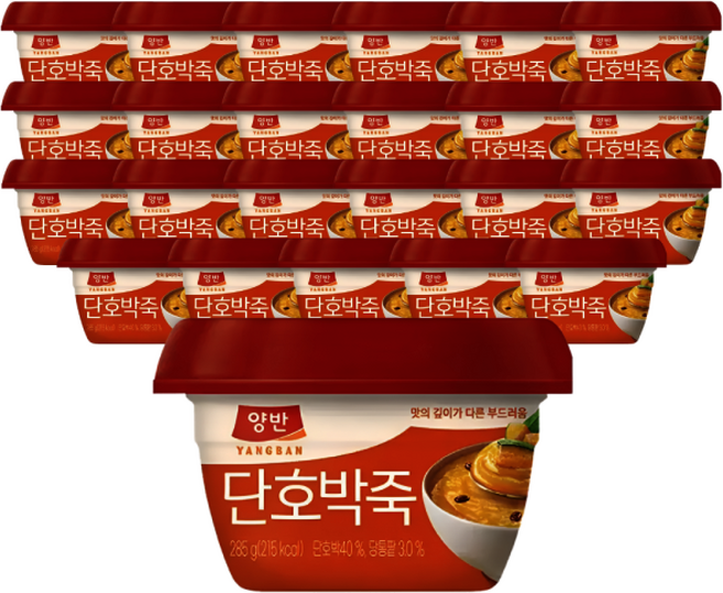동원 양반 단호박죽 입, 24개, 285g