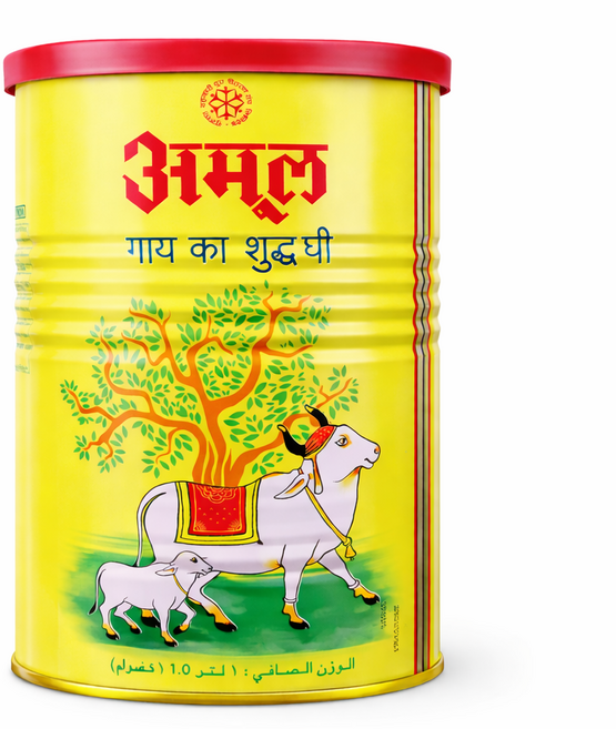 Amul Cow Pure Ghee butter 아뮬 카우 퓨어 기버터, 1개