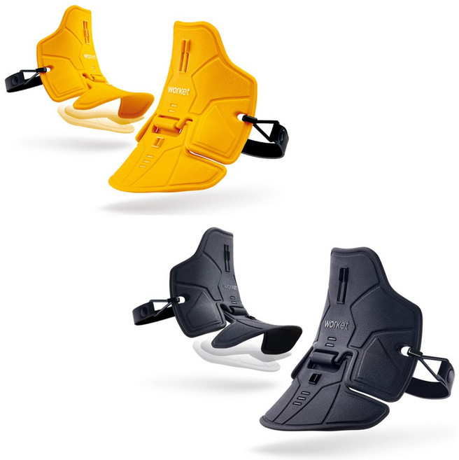 안전화 탈부착식 발등보호대 좌우 1세트 발등덮개 작업신발 발등보호커버 발등골절예방 작업화 물류창고 건설현장 위험한 작업장