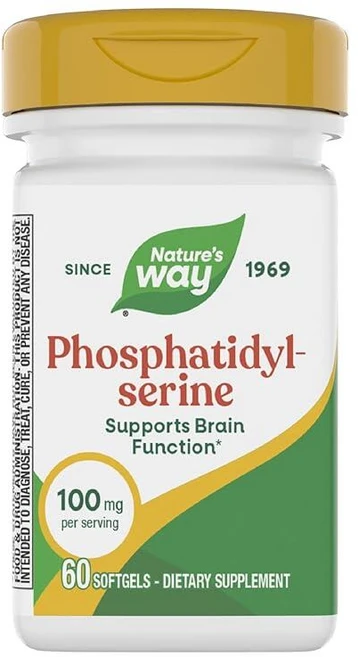 네이쳐스웨이 포스피티딜세린 100mg 소프트젤, 60정, 1개 - 쿠팡