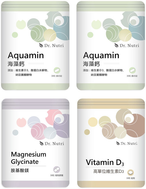 Dr. Nutri 鈣鎂D 膠囊 30粒裝, 1套, 1份