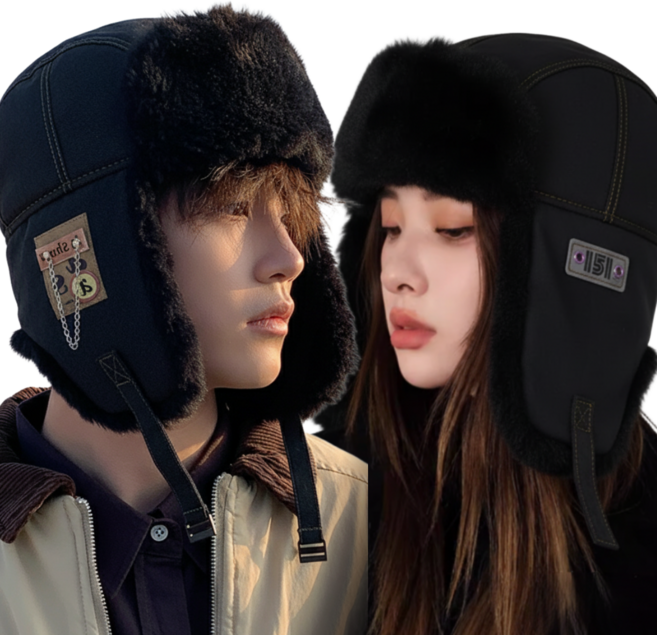 오르벤 군밤모자 방한 귀달이 겨울 모자