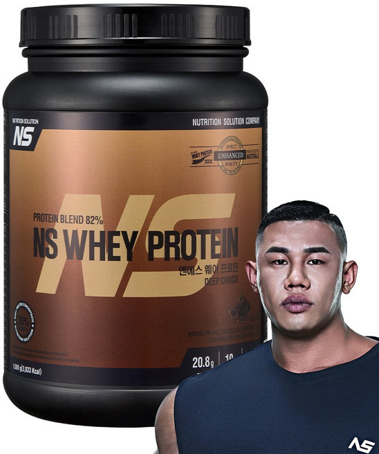 NS 웨이프로틴 초코맛 단백질보충제 프로틴, 1개, 1kg
