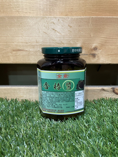 全素 香椿醬, 370公克, 1個