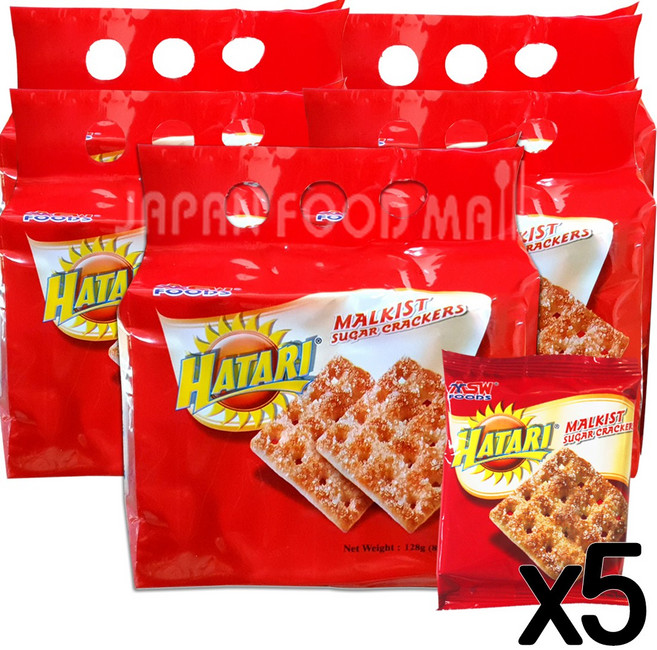 마이리빙스토리 하타리 말키스트 크래커, 5개, 96g