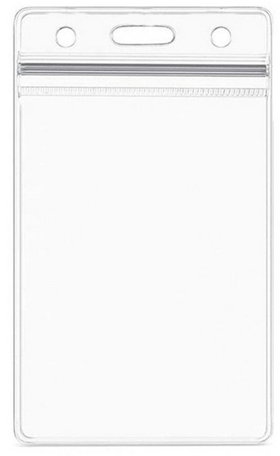 다파요몰 PVC 방수 사원증 케이스 명찰 홀더, 20개, 세로