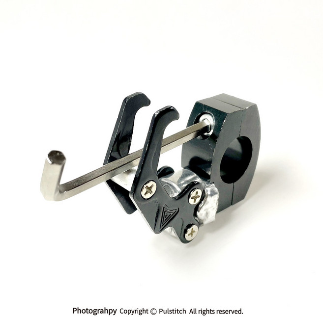 펄스티치 배달 오토바이 자전거 봉지걸이 렌치포함, 블랙