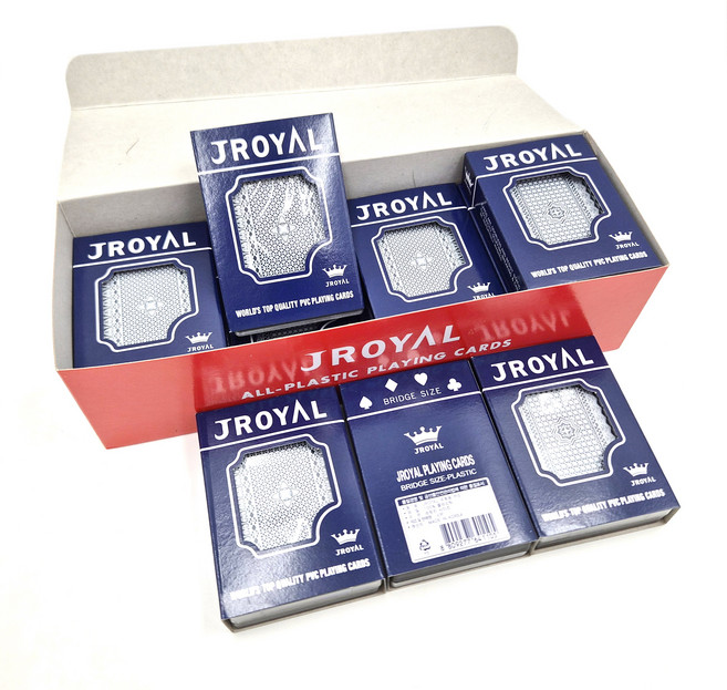 JPNAROYAL 제이피엔에이로얄 트럼프카드 12개 1세트, 12팩