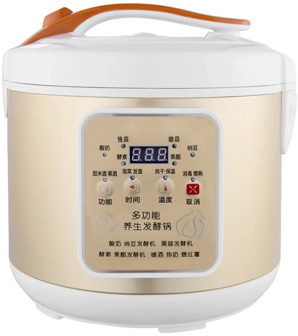 쿠쿠스토어 가정 소형 자동 요구르트 제조기 수제 찹쌀주 낫토 흑마늘 다기능 발효기, 07 JP, 01 하얀색