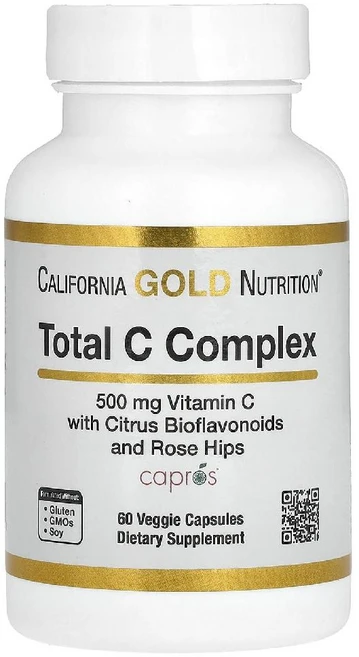 CGN 토탈 C 콤플렉스 Total C Complex 500mg 60정, 1개 - 쿠팡