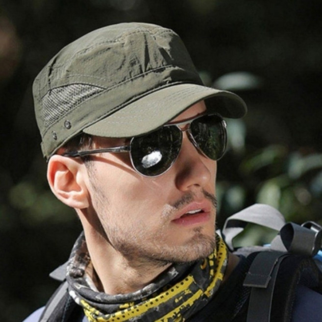 앤오비 남자 군모 가벼운 군모자 등산 낚시 캠핑 모자